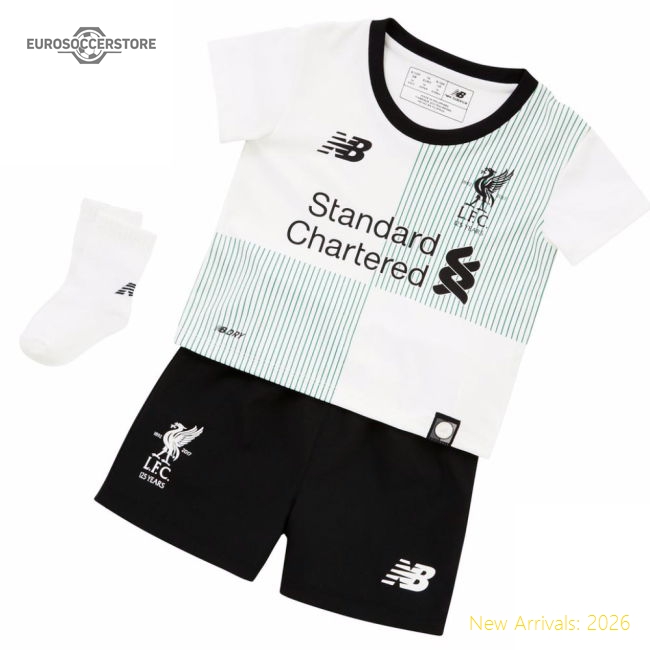 2017-2018 Liverpool Away Baby Kit-Vantage Point Soccer