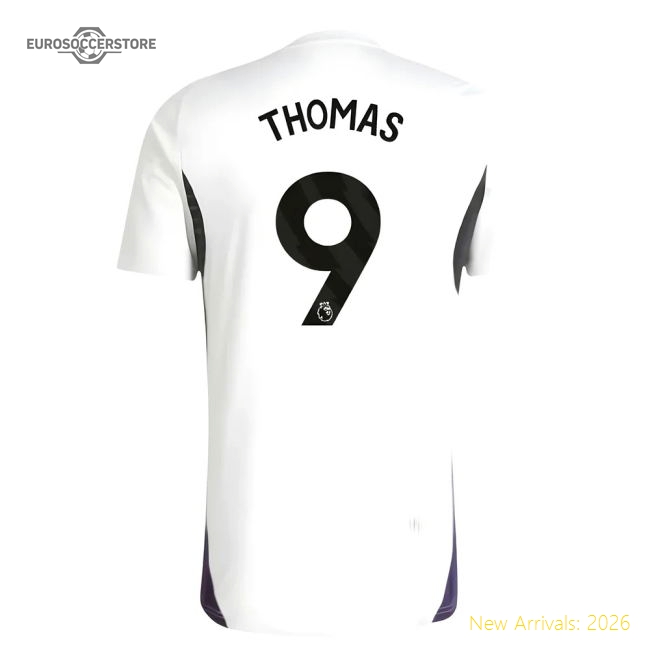 2025-2026 Man Utd Training Jersey (White) (Thomas 9)-Vantage Point Soccer