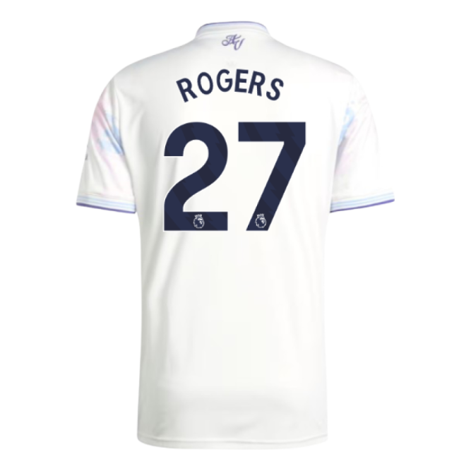 2025-2026 Aston Villa Third Shirt (Rogers 27)-Vantage Point Soccer