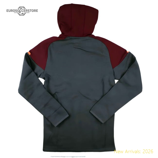 2023-2024 Man City Casuals Hooded Jacket (Strong Grey)-Vantage Point Soccer