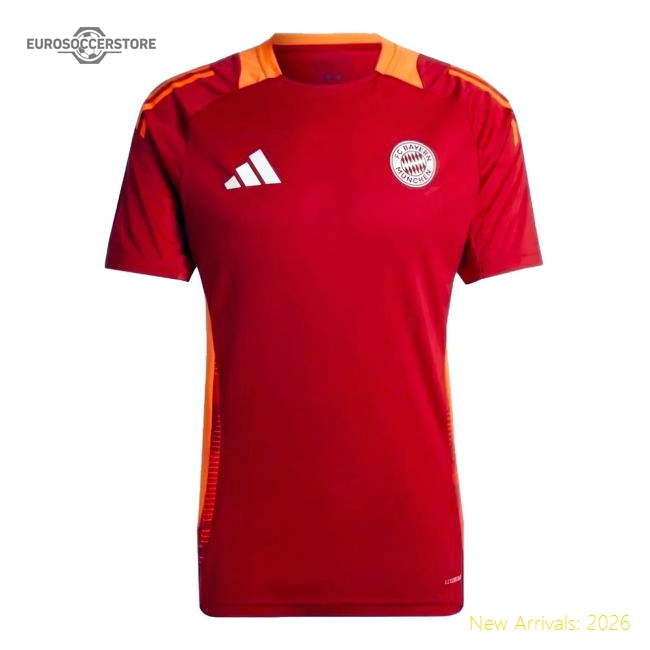 2024-2025 Bayern Munich Training Shirt (Red) (Musiala 42)-Vantage Point Soccer