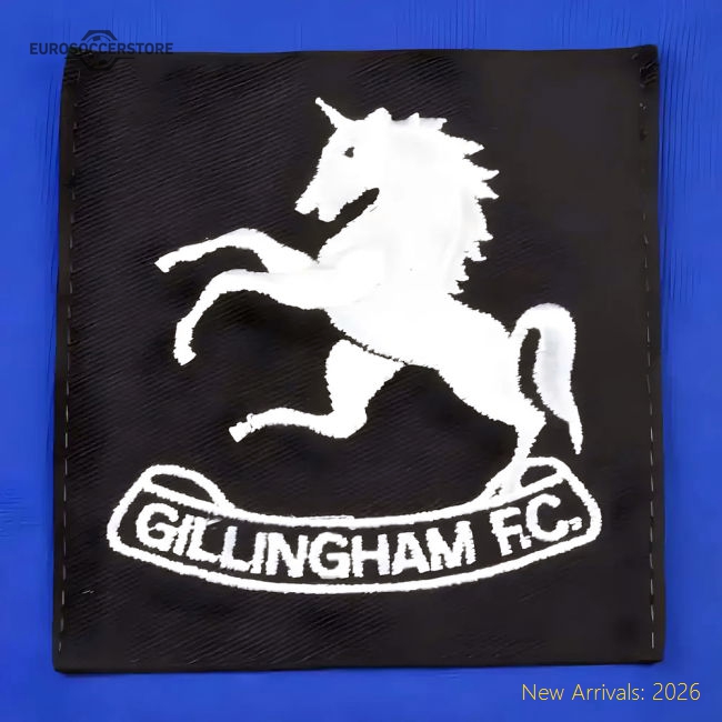 Gillingham 1963-1964 Champions Retro Football Shirt-Vantage Point Soccer