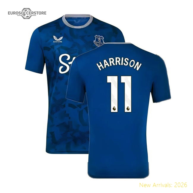 2024-2025 Everton Home Shirt (Harrison 11)-Vantage Point Soccer