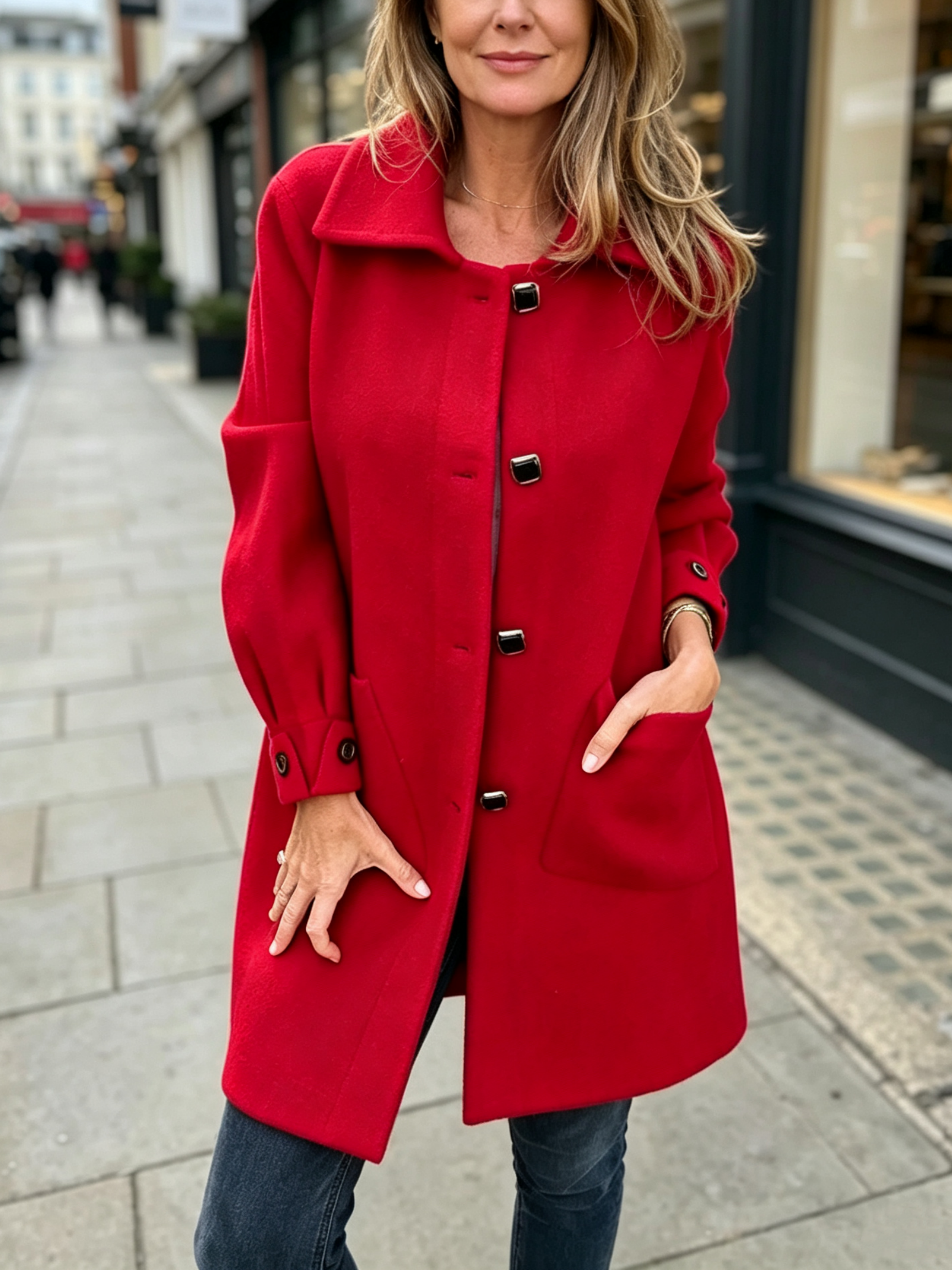 CLEARANCE SALE🔥 Women's Timeless Wool Blend Coat