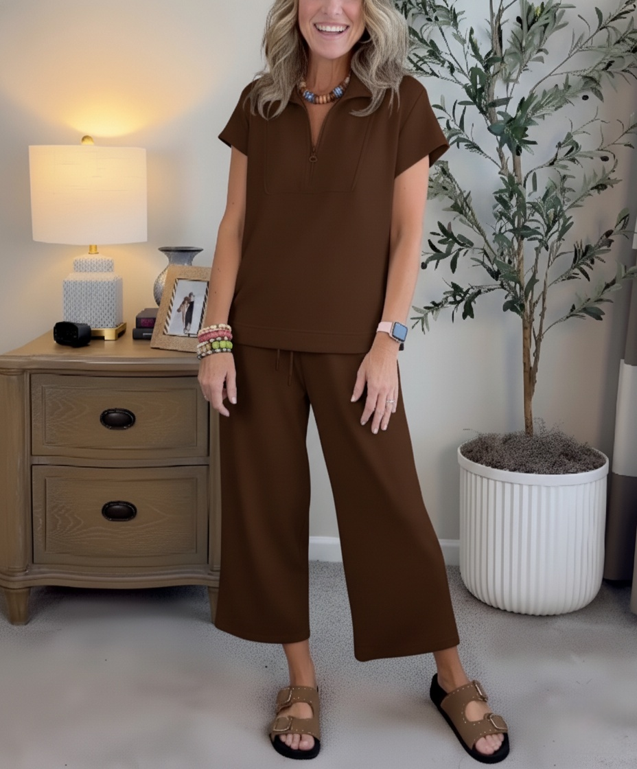 ⏰ LAST DAY SAVE 50% 💥Women's Summer Travel and Leisure Two-Piece Set