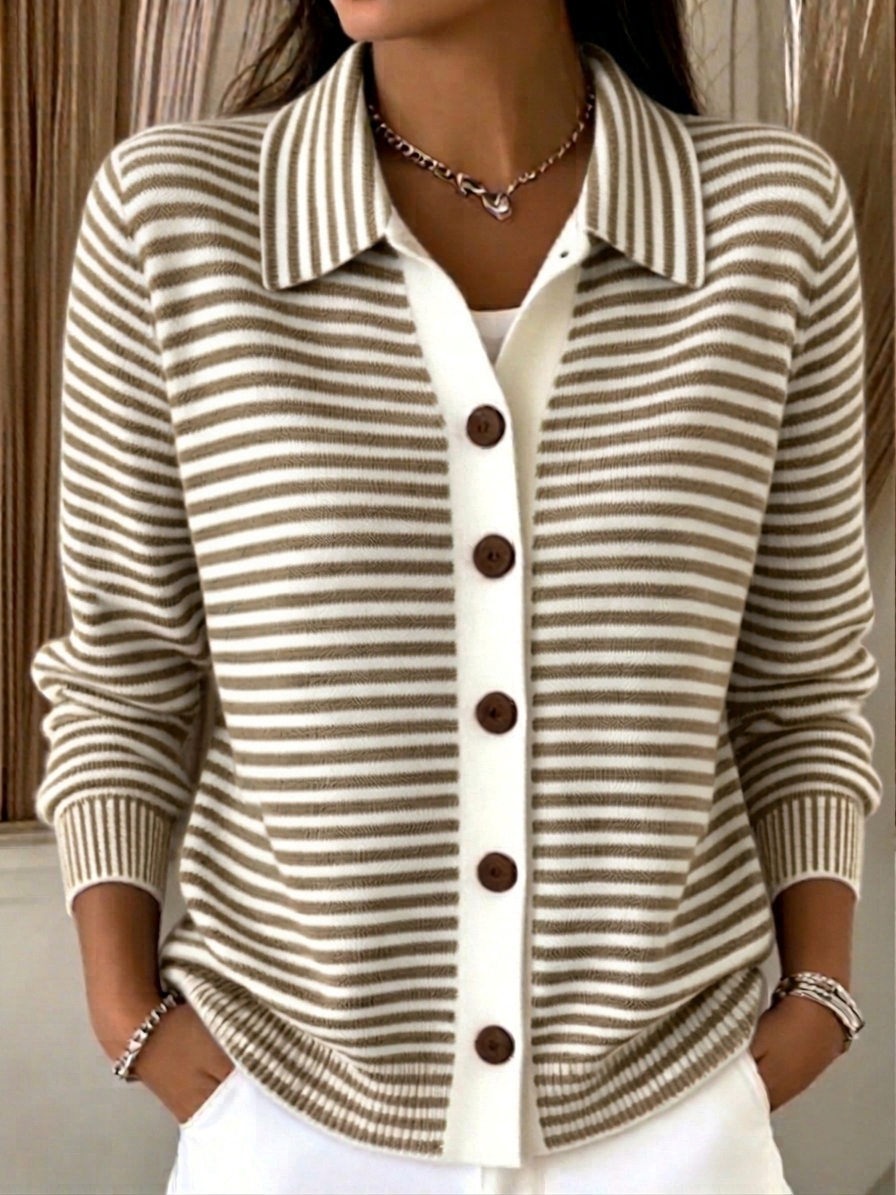 CLEARANCE SALE🔥Women's Striped knit top