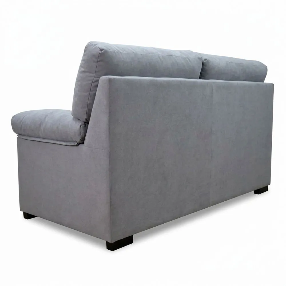 Sofá 3 Plazas para Comodidad y Relajación en Gris Carbón-Wohnlichter