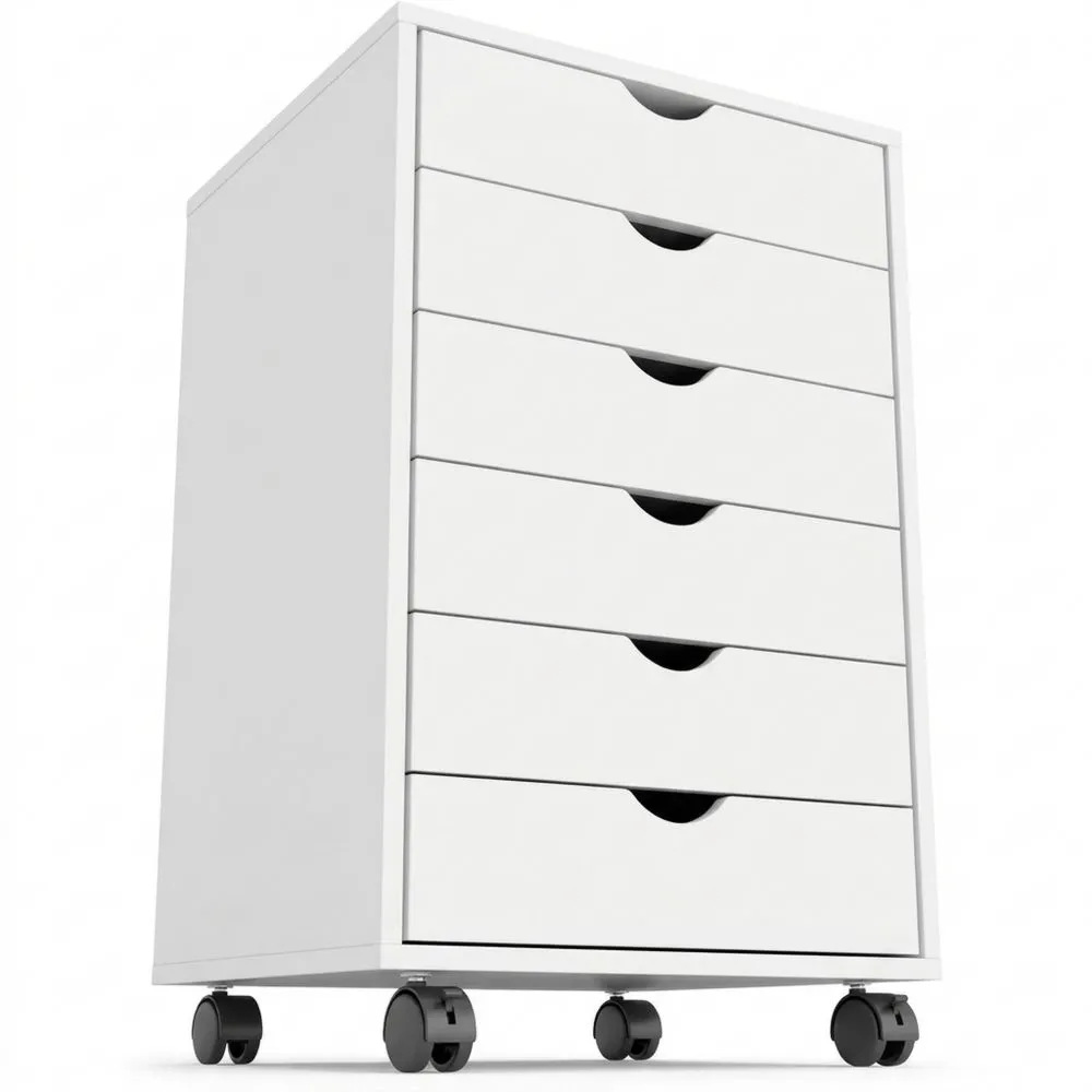 Archivador de Madera con Cajones para Oficina y Hogar-Doucenestes