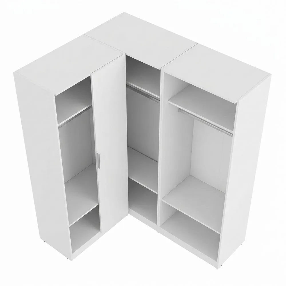 Armario Esquinero de 3 Puertas
