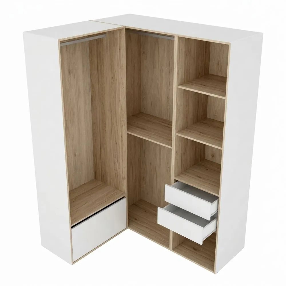 Armario Esquinero con Reverso Reversible