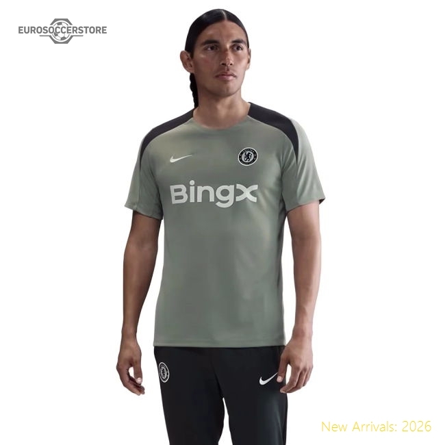 2025-2026 Chelsea Strike Training Shirt (Jade Green) (Hato 21)-The Soccer Shirt Hub