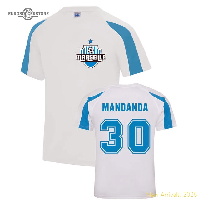 Steve Mandanda Marseille Sports Training Jersey (White)-The Soccer Shirt Hub