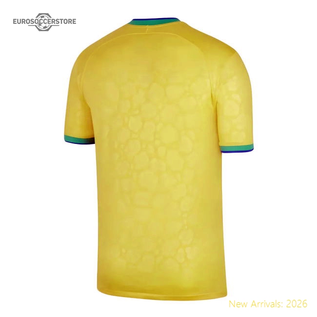 2022-2023 Brazil Home Shirt-The Soccer Shirt Hub