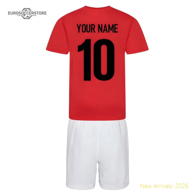 Personalised Egypt Training Kit Package-The Soccer Shirt Hub