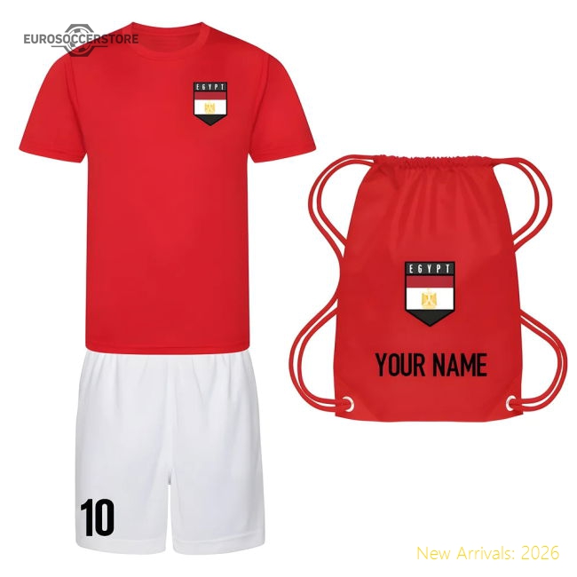 Personalised Egypt Training Kit Package-The Soccer Shirt Hub