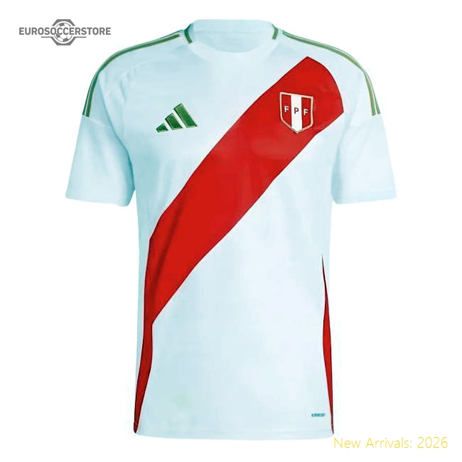 2024-2025 Peru Home Shirt (Farfan 10)-The Soccer Shirt Hub