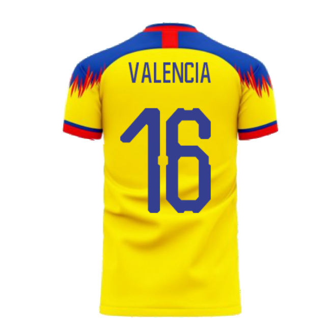 Ecuador 2025-2026 Home Concept Football Kit (Libero) (VALENCIA 16)-The Soccer Shirt Hub