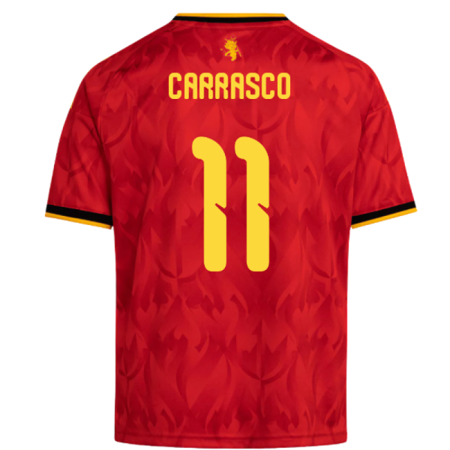 2026-2027 Belgium Home Mini Kit (Carrasco 11)-The Soccer Shirt Hub