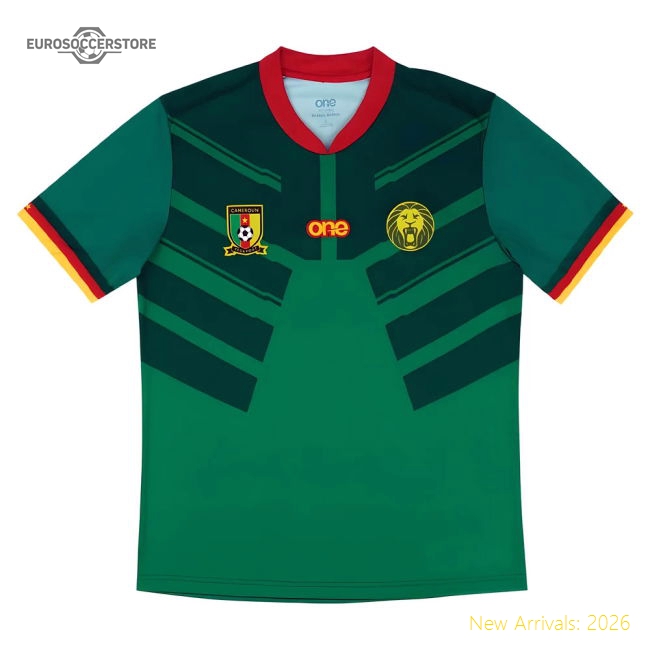 Cameroon 2022-2023 Home Replica Fan Version Jersey-ProGoal Kits