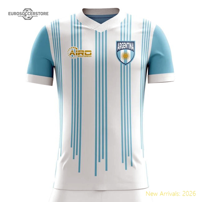 2025-2026 Argentina Home Concept Football Shirt (Messi 10) - Kids-The Soccer Shirt Hub