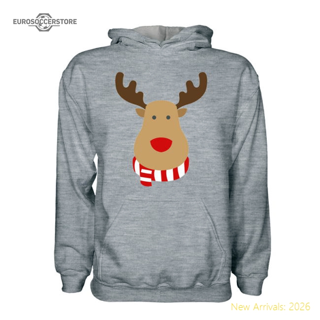 Stoke City Rudolph Supporters Hoody (grey)-The Soccer Shirt Hub
