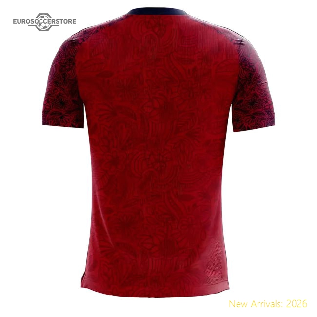 Norway 2025-2026 Home Concept Football Kit (Airo) (Your Name)-The Soccer Shirt Hub