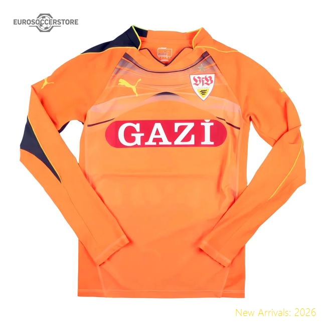VFB Stuttgart 2010-11 GK Home Long Sleeve Shirt (S) (#1) (Excellent)-The Soccer Shirt Hub