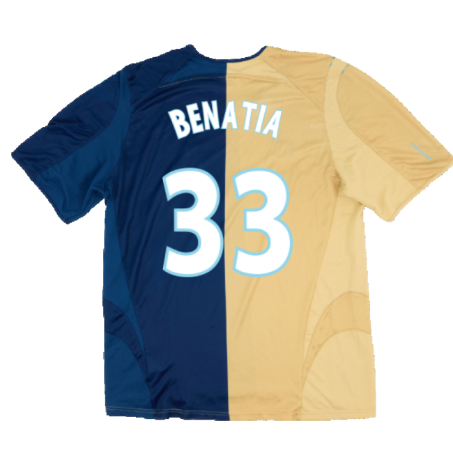 Marseille 2005-06 Third Shirt ((Excellent) L) (Benatia 33)-The Soccer Shirt Hub