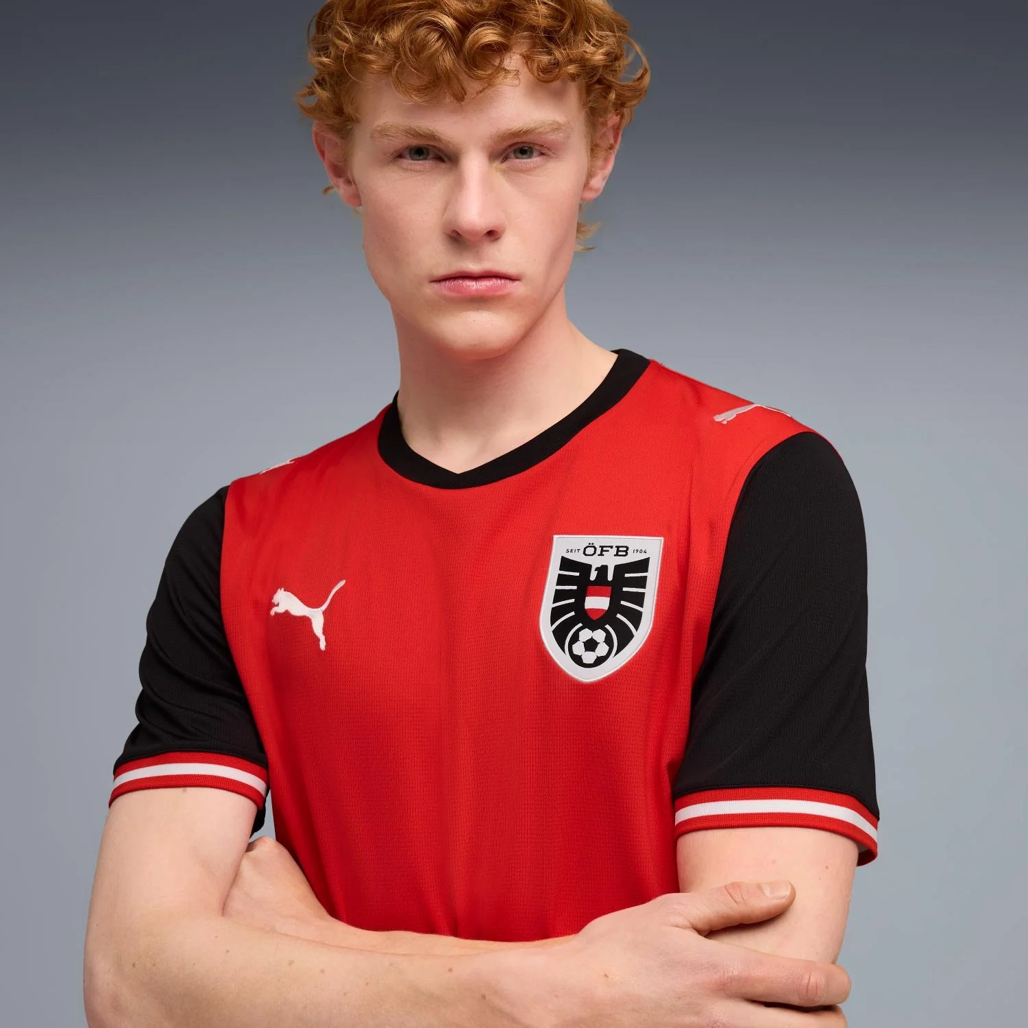 Austria 2026 Home Jersey Men's - Alpine Red Replica Kit-The Soccer Shirt Hub