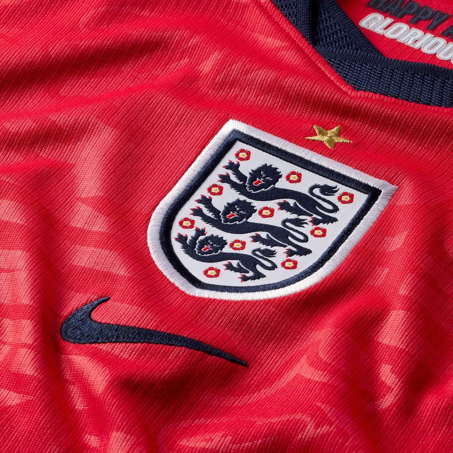 England 2026 Away Youth Jersey - Kids Speed Red Edition Kit-The Soccer Shirt Hub