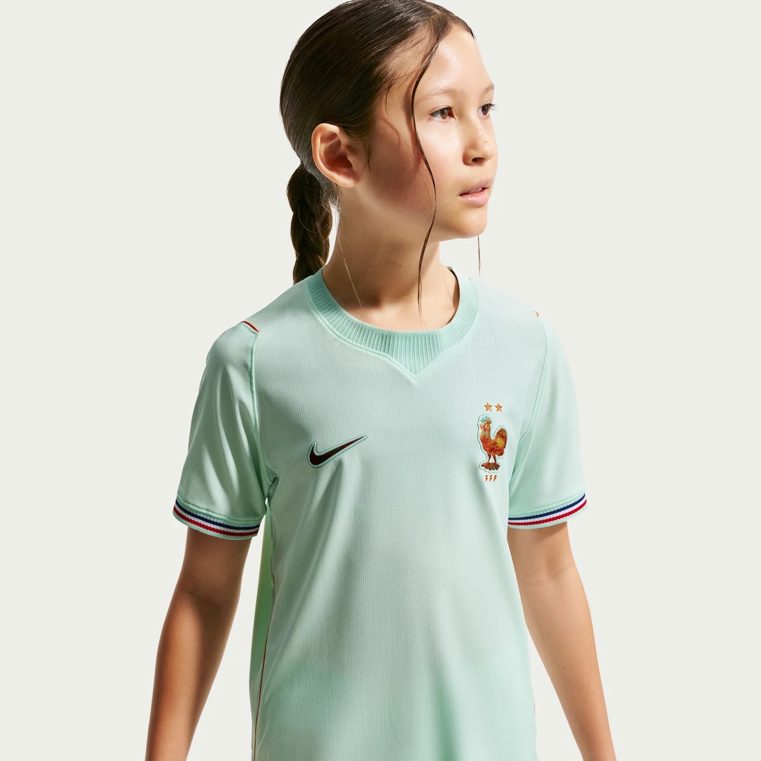 France 2026 Away Youth Jersey - Liberty Teal Edition Kit-The Soccer Shirt Hub