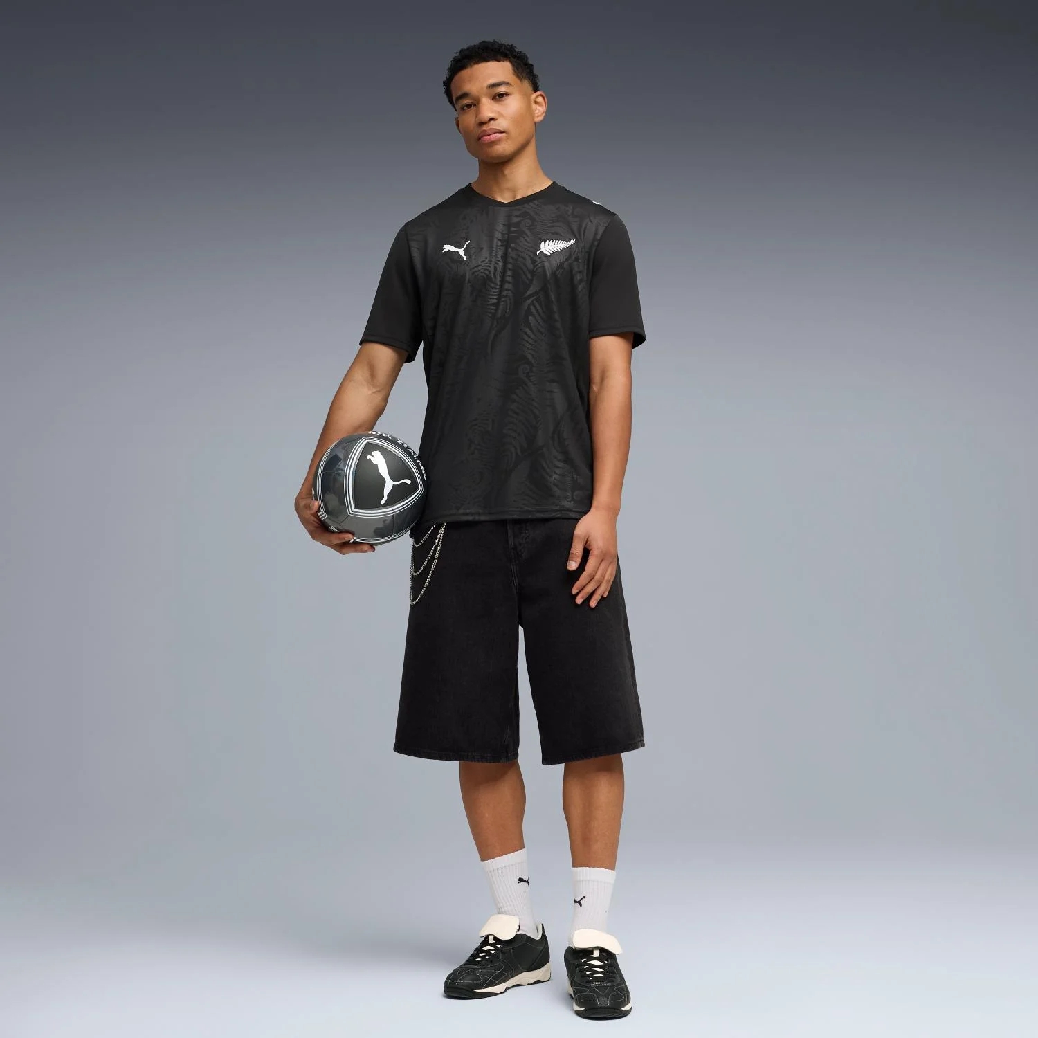 New Zealand 2026 Home Jersey - Men's | Sustainable Silver Fern Kit-The Soccer Shirt Hub