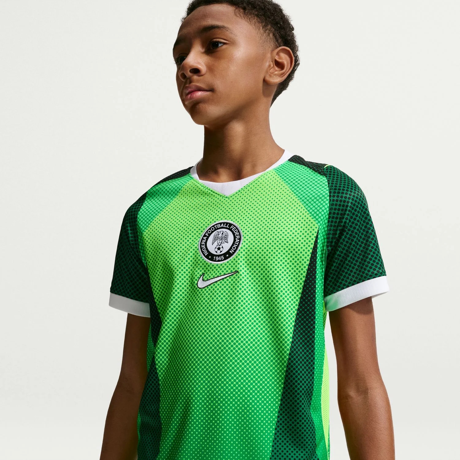 Nigeria 2026 Home Jersey - Youth | Naija Kids Kit-The Soccer Shirt Hub