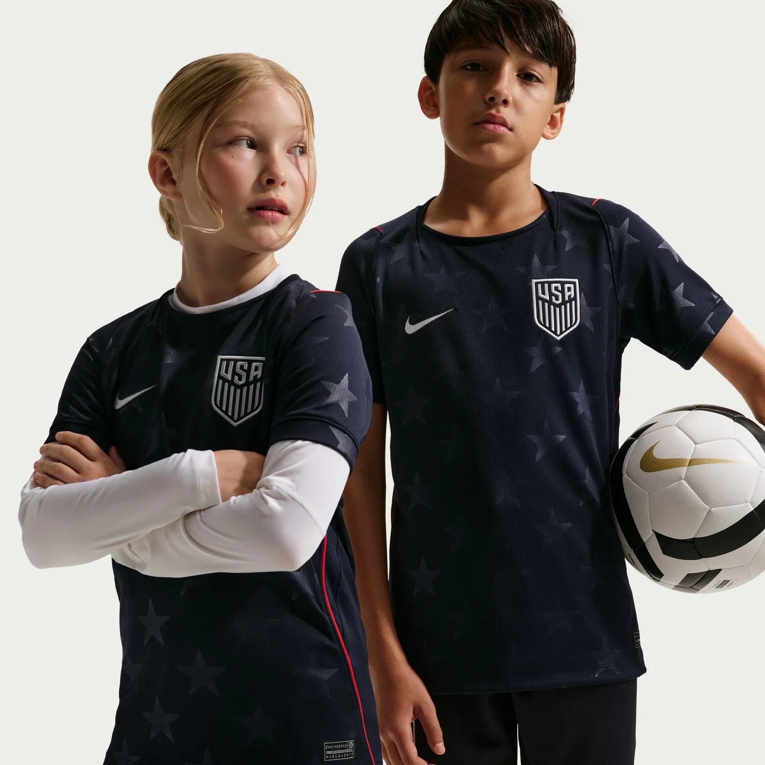 USA 2026 Youth Away Jersey - Obsidian Star Edition Junior Kit-The Soccer Shirt Hub