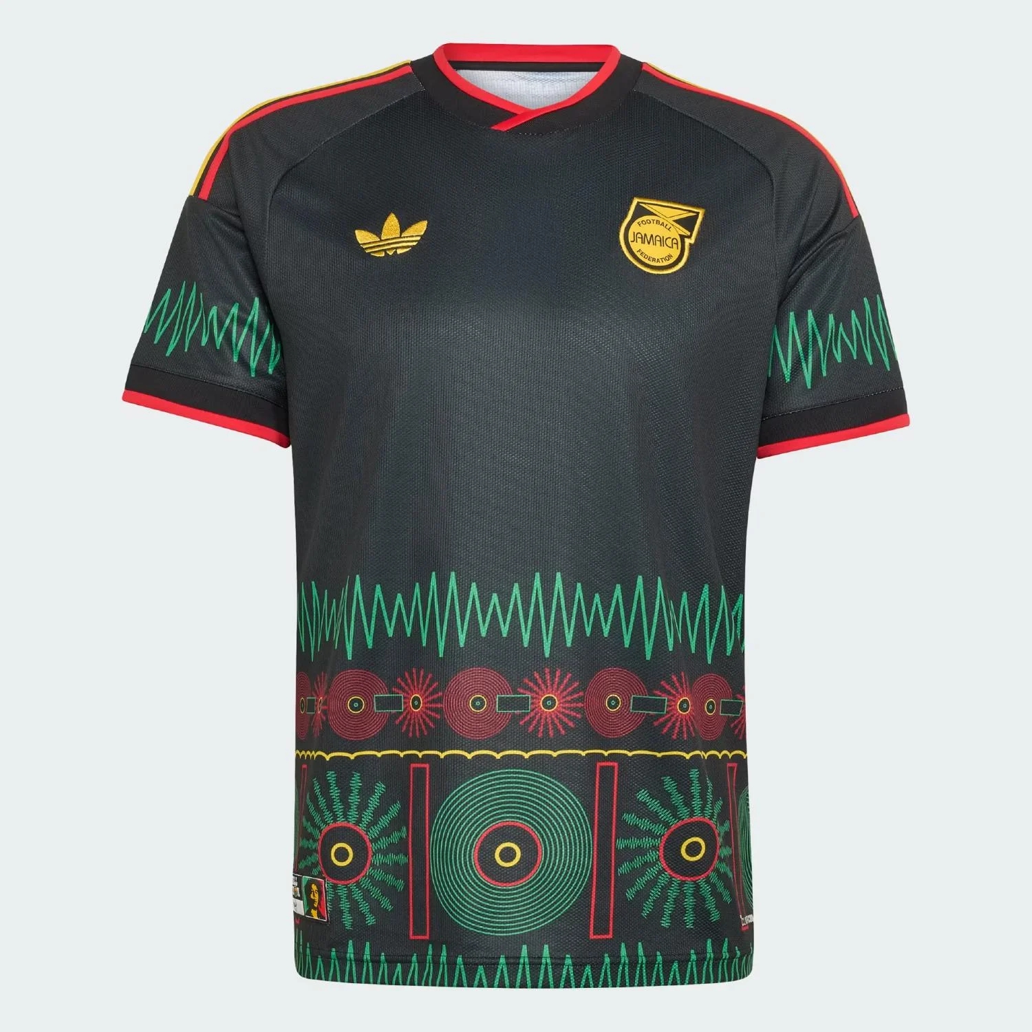 Jamaica 2026 Away Jersey - Bob Marley x JFF Men's Replica-The Soccer Shirt Hub