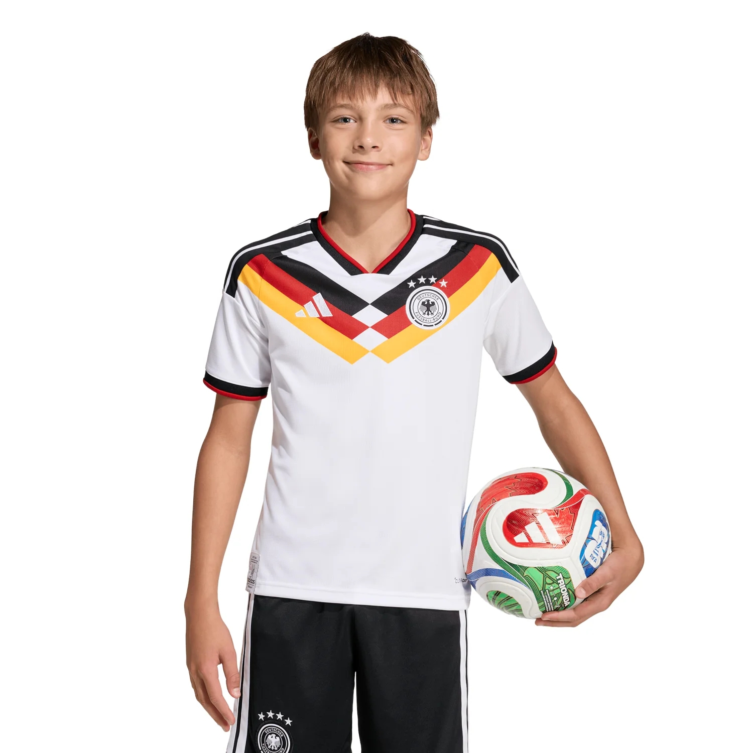 adidas Germany 2026 Home Youth Jersey - DFB Junior Kit-The Soccer Shirt Hub