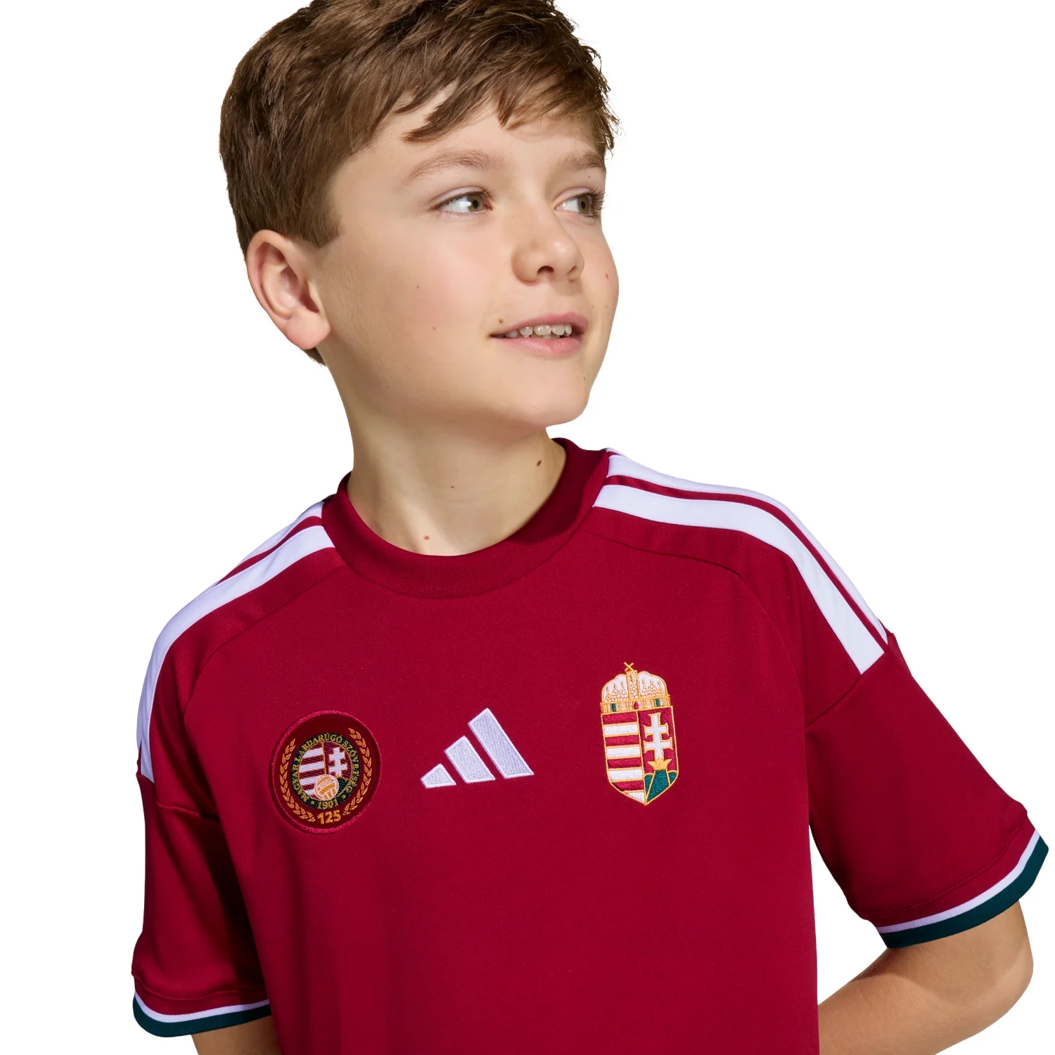 Hungary 2026 Home Youth Jersey - 125th Anniversary Edition Kit-The Soccer Shirt Hub