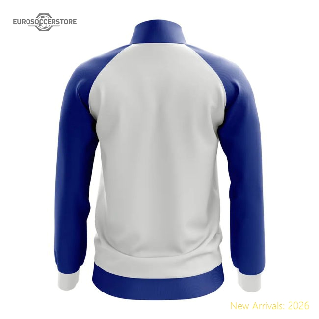 Buryatia Concept Football Track Jacket (White) - Kids-The Soccer Shirt Hub