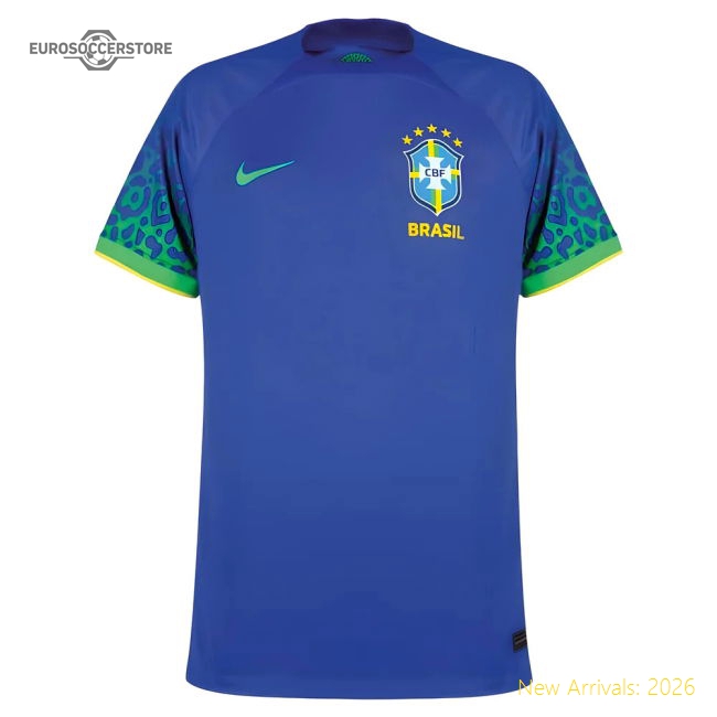 2022-2023 Brazil Away Shirt-The Soccer Shirt Hub