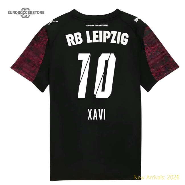2025-2026 Red Bull Leipzig Third Shirt (Kids) (Xavi 10)-The Soccer Shirt Hub