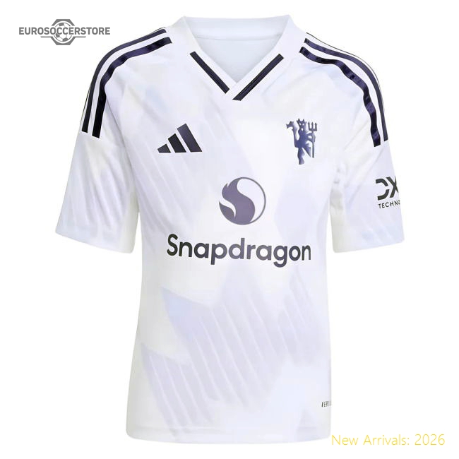 2025-2026 Man Utd Away Mini Kit (Mainoo 37)-The Soccer Shirt Hub
