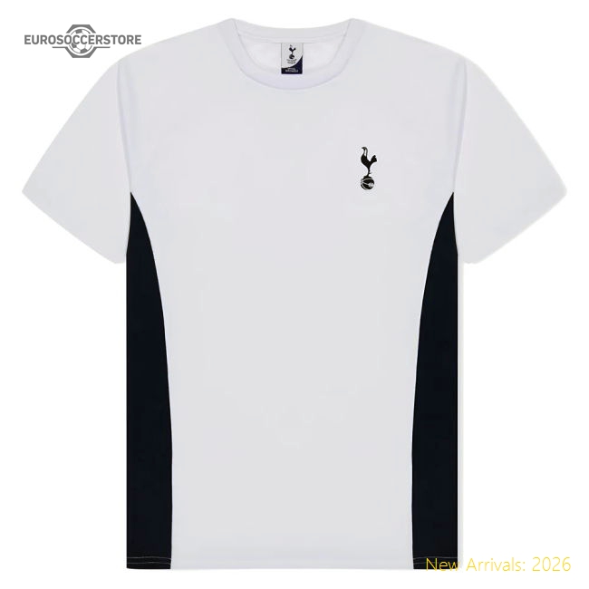 Tottenham Hotspur Poly T-shirt (White) (Kane 10)-The Soccer Shirt Hub