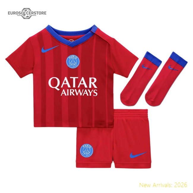 2025-2026 PSG Third Baby Kit (Mbappe 7)-The Soccer Shirt Hub