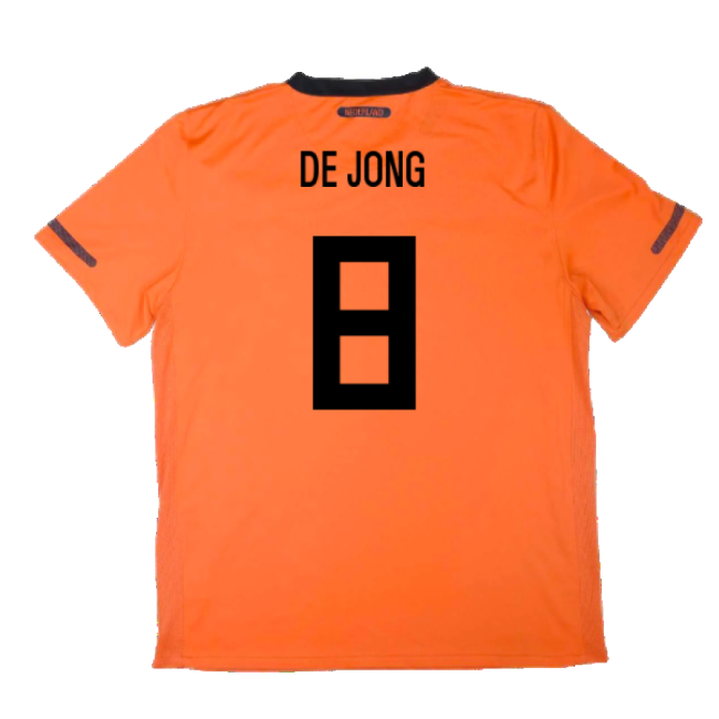 Holland 2010-11 Home Shirt (3xl) ((Very Good) 3XL) (De Jong 8)-The Soccer Shirt Hub