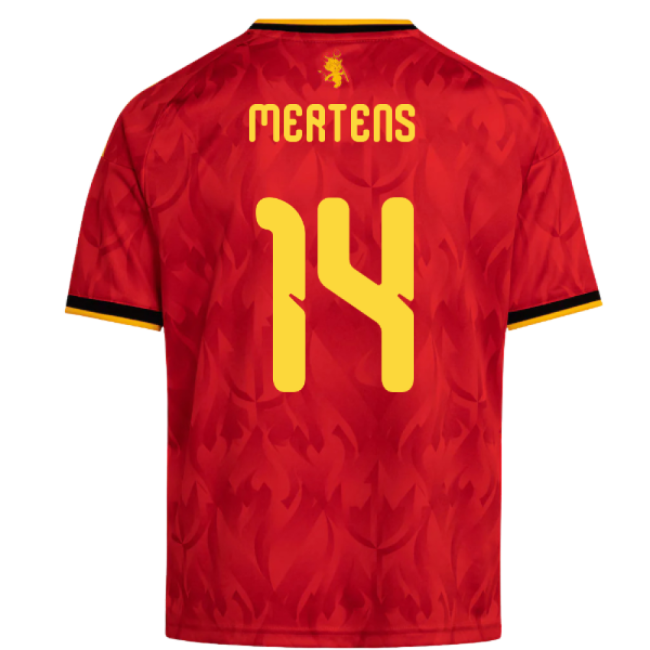 2026-2027 Belgium Home Mini Kit (Mertens 14)-The Soccer Shirt Hub