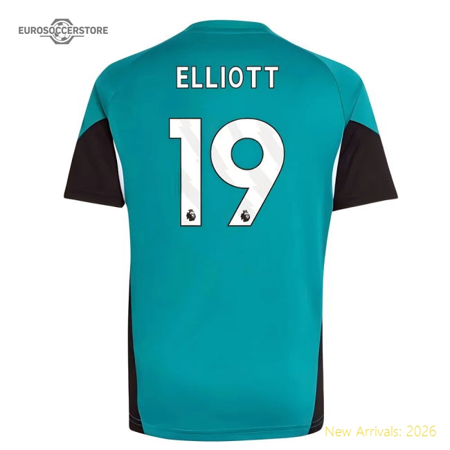 2025-2026 Liverpool EU Training Jersey (Green) - Kids (Elliott 19)-The Soccer Shirt Hub