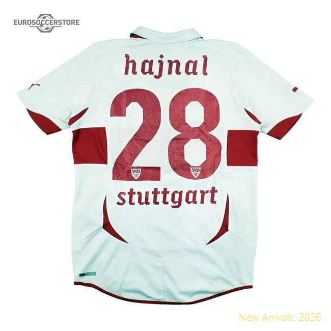 Stuttgart 2010-11 Home Shirt (Hajnal #28) ((Fair) XLB)-The Soccer Shirt Hub