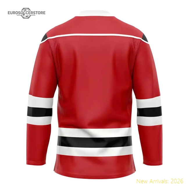 Canada Home Ice Hockey Shirt-The Soccer Shirt Hub