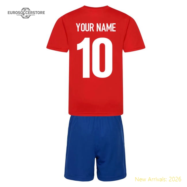 Personalised Chile Training Kit-The Soccer Shirt Hub