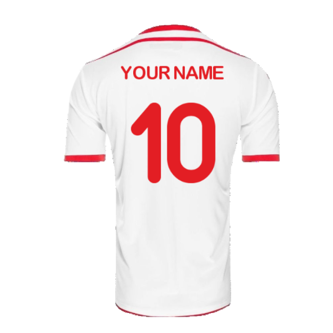 Tunisia 2018 Home Shirt ((Excellent) M) (Your Name)-The Soccer Shirt Hub
